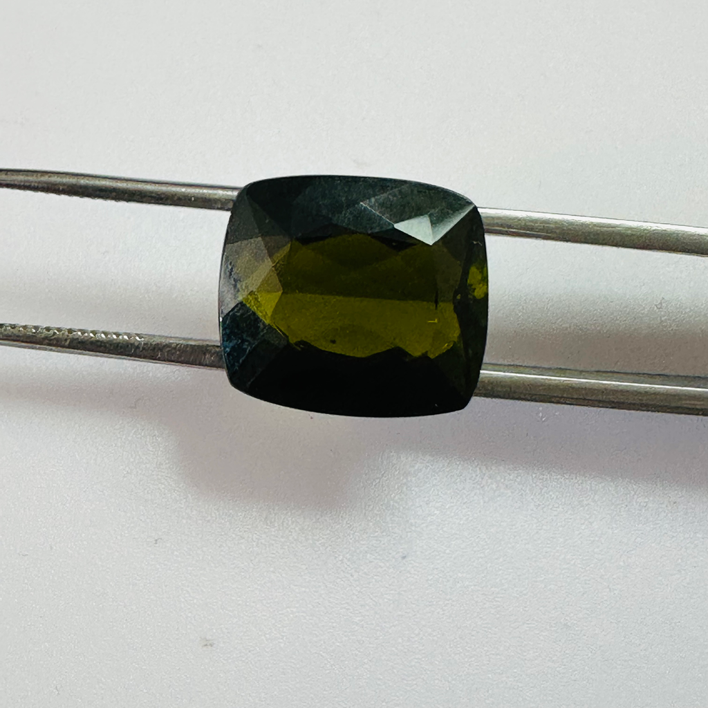 TOURMALINE GREEN  13.5MMX12MM   8.54CTS image 1
