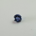 TANZANITE ROUND. 74.2MM  0.26CTS image 0