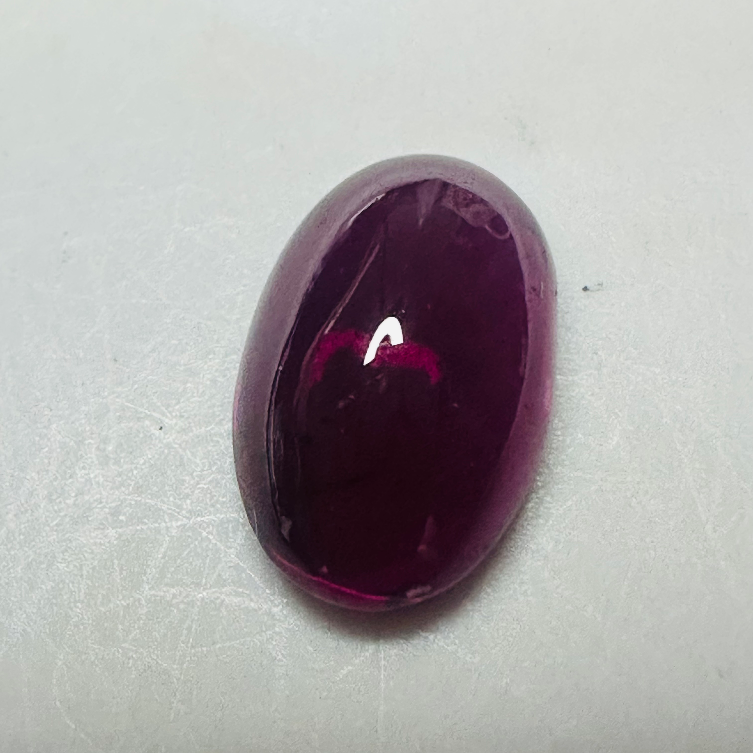 GARNET OVAL CAB 14.5MMX9MM  6.87CTS image 10