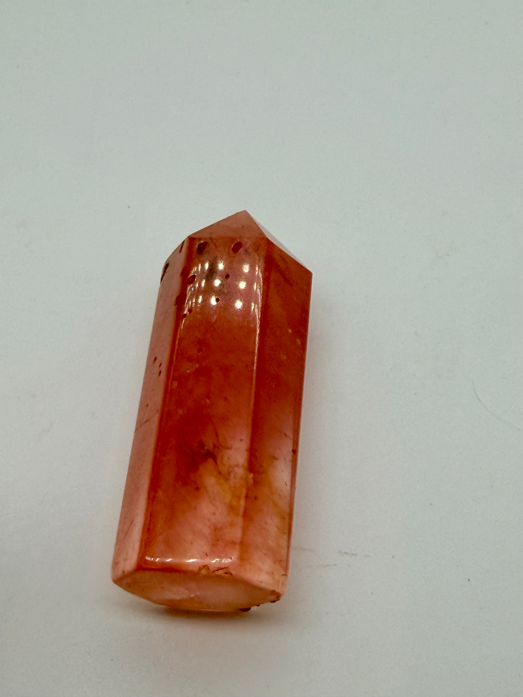 Cherry quartz Tower 5cm high 34g image 5