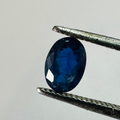 BURMA BLUE SAPPHIRE OVAL 7.1MM X5MM 1.12CTS image 0