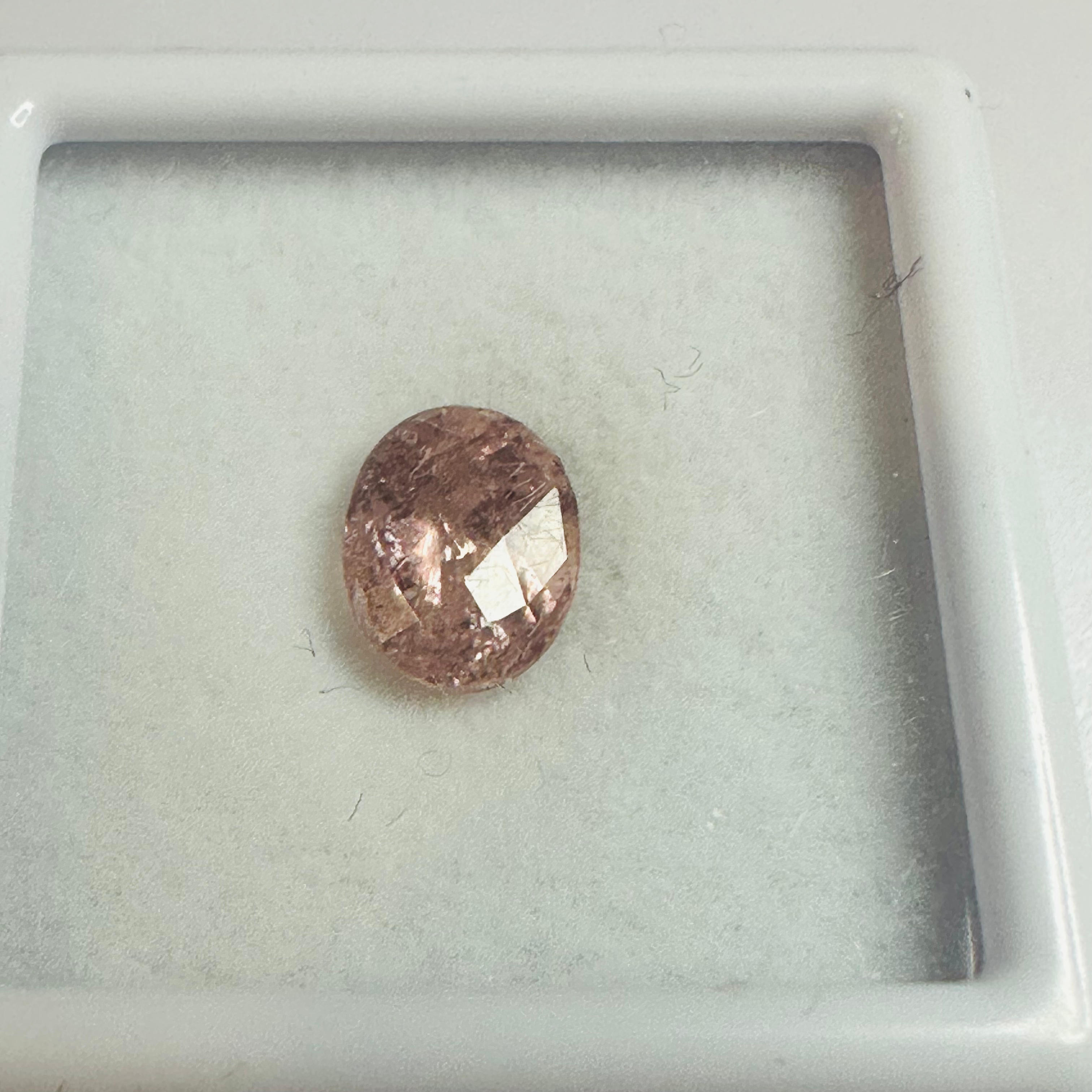 TOURMALINE PINK OVAL 7.8MM.X 6.1MM  1.64CTS image 1