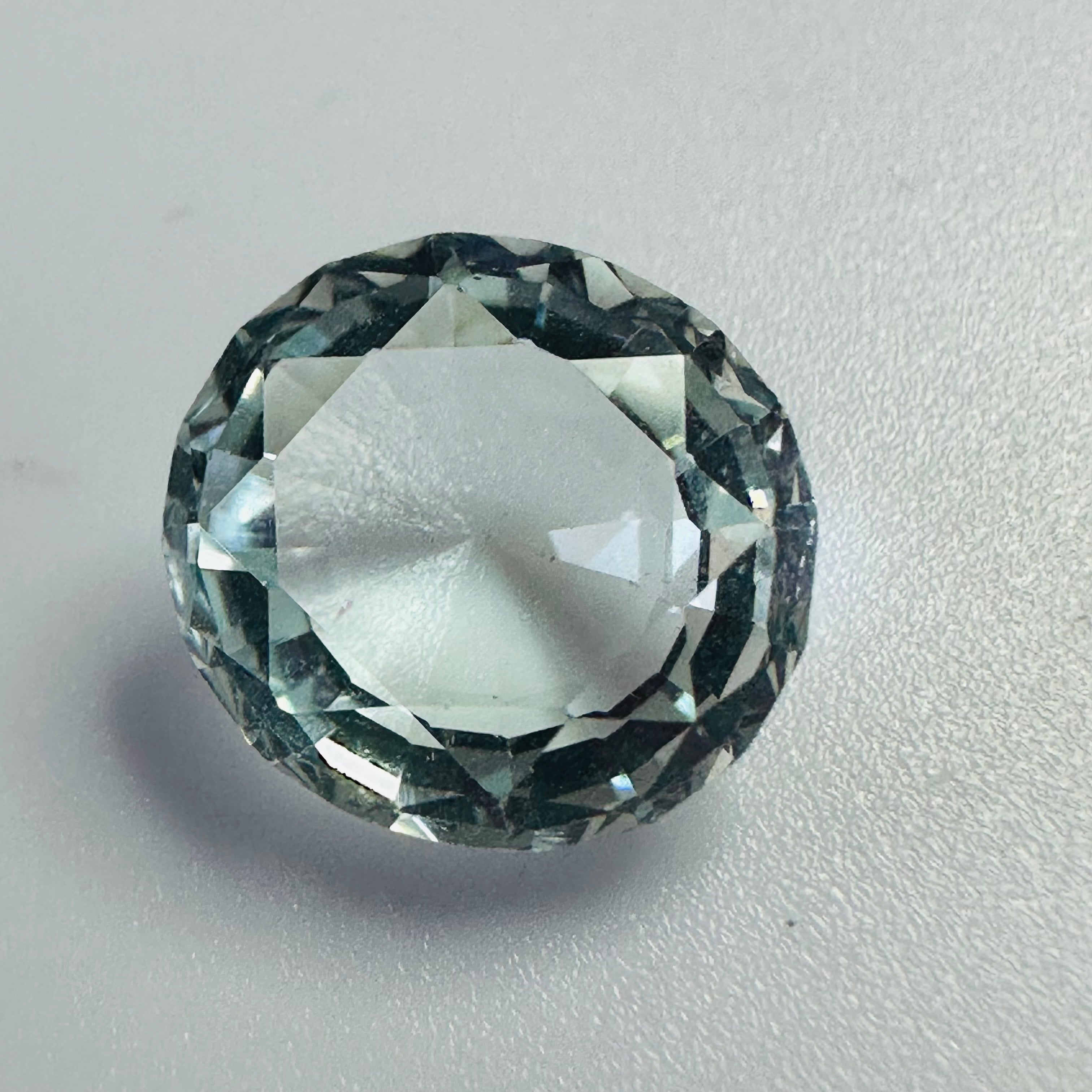 TOPAZ NATURAL BLUE  11MMX10.8MM  4.25CTS image 0