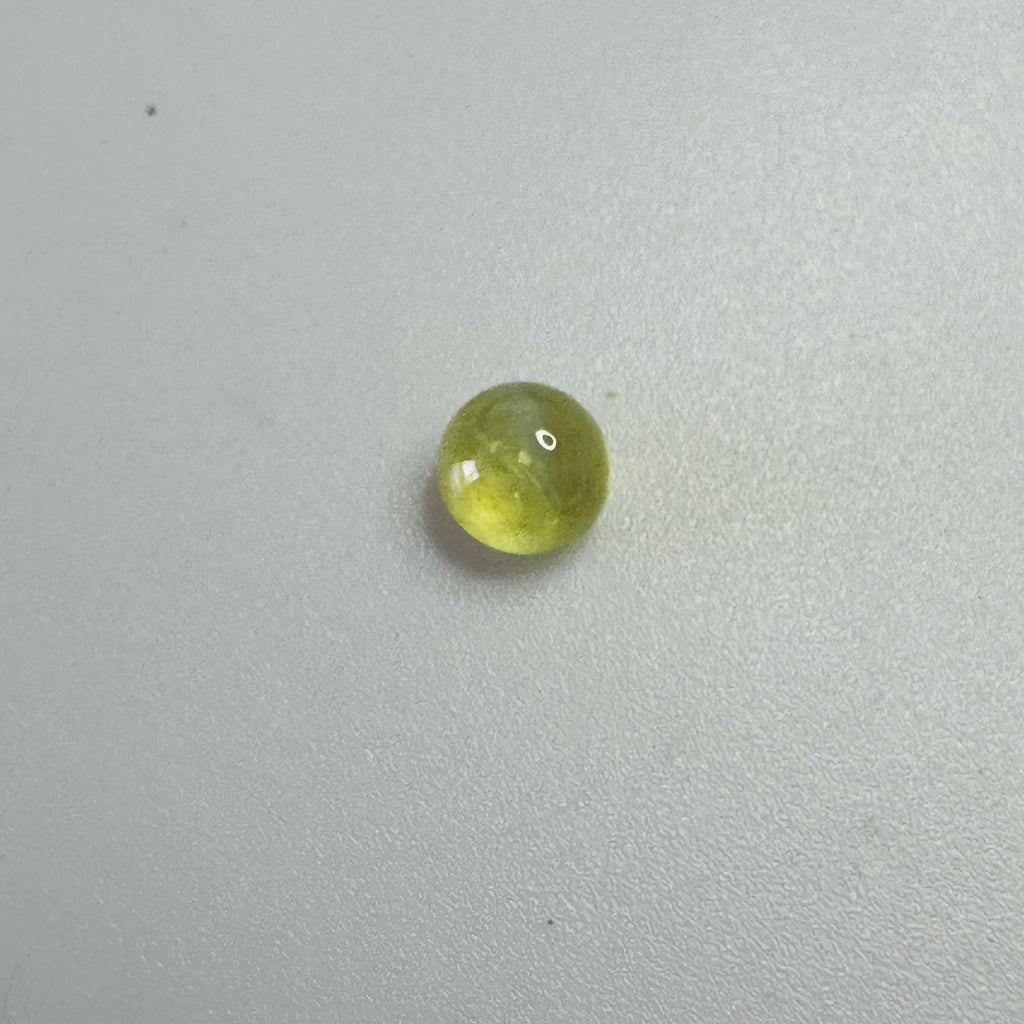 CHRYSOBERYL CATS EYE 5MM ROUND  0.80CTS image 2