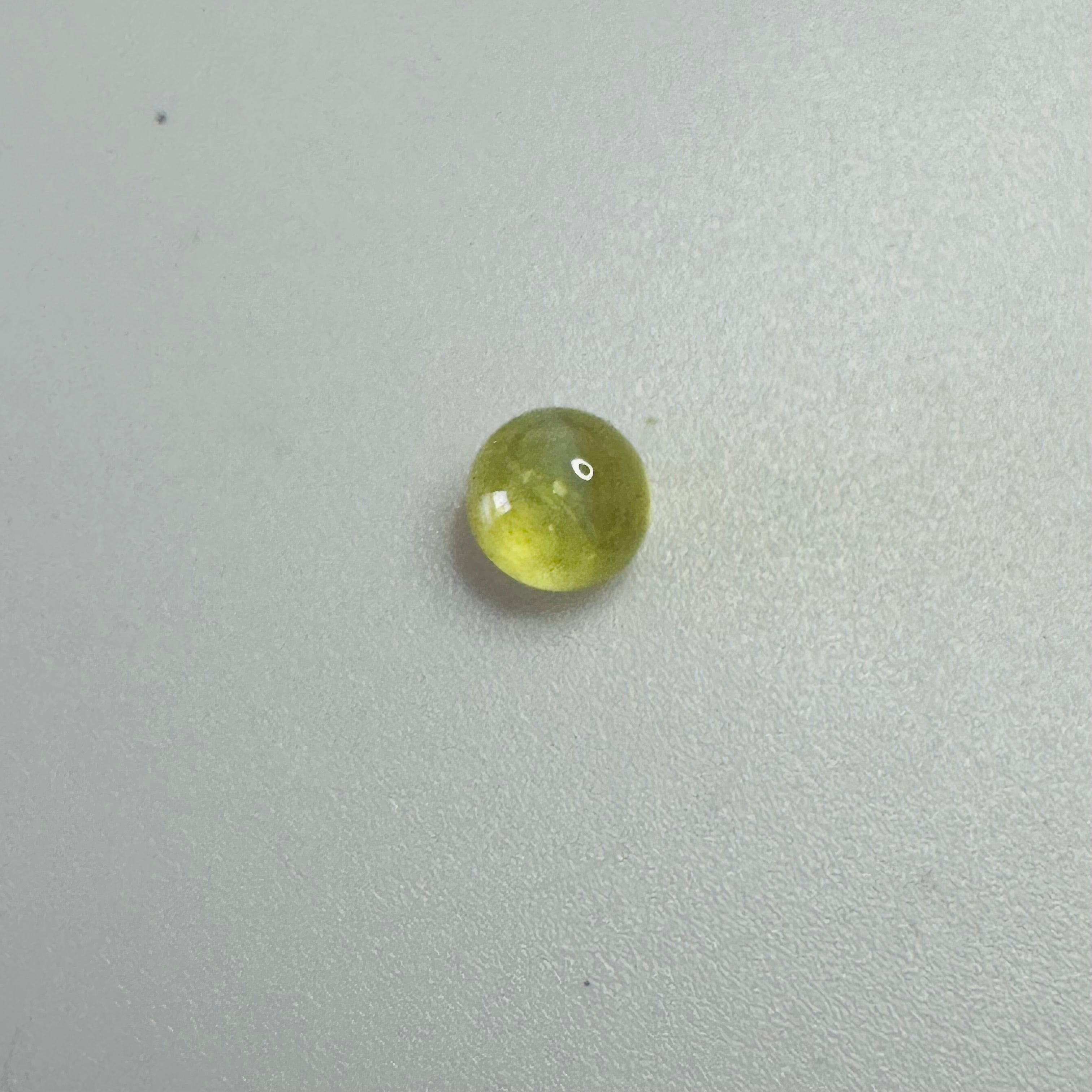 CHRYSOBERYL CATS EYE 5MM ROUND  0.80CTS image 2