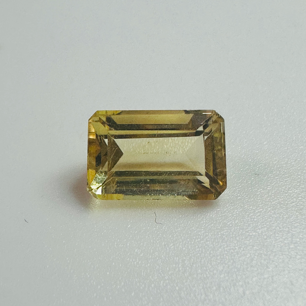 CITRINE EMERALD CUT  9MMX6MM. 2.19CTS image 3