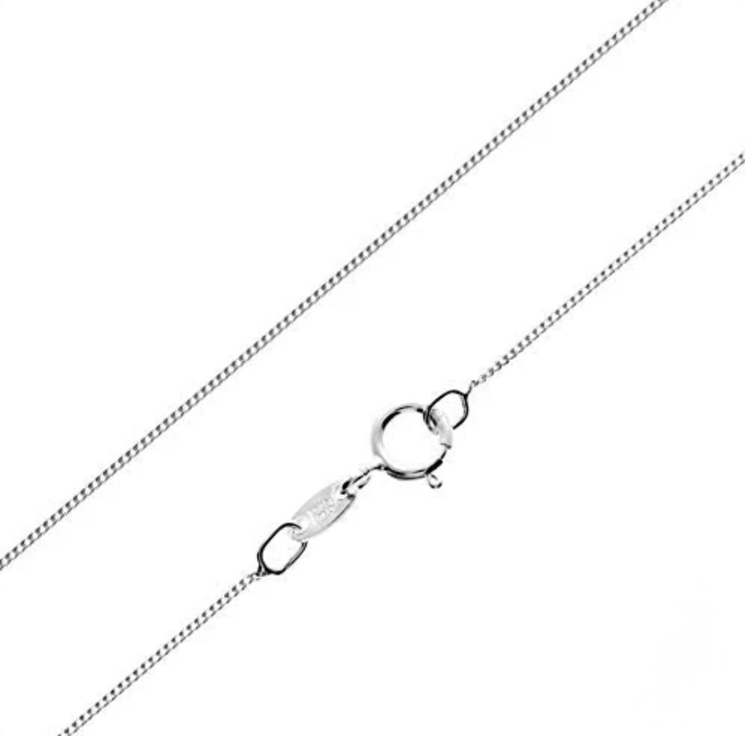 Made in Italy - 925 Sterling Silver Delicate Curb image 0