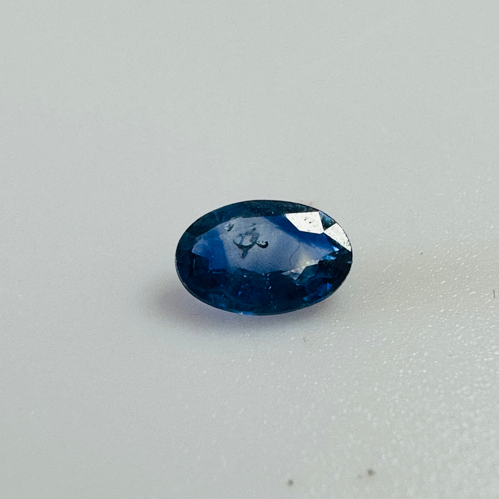 BLUE SAPPHIRE OVAL 5.8MM X  4MM 0.39CTS image 2