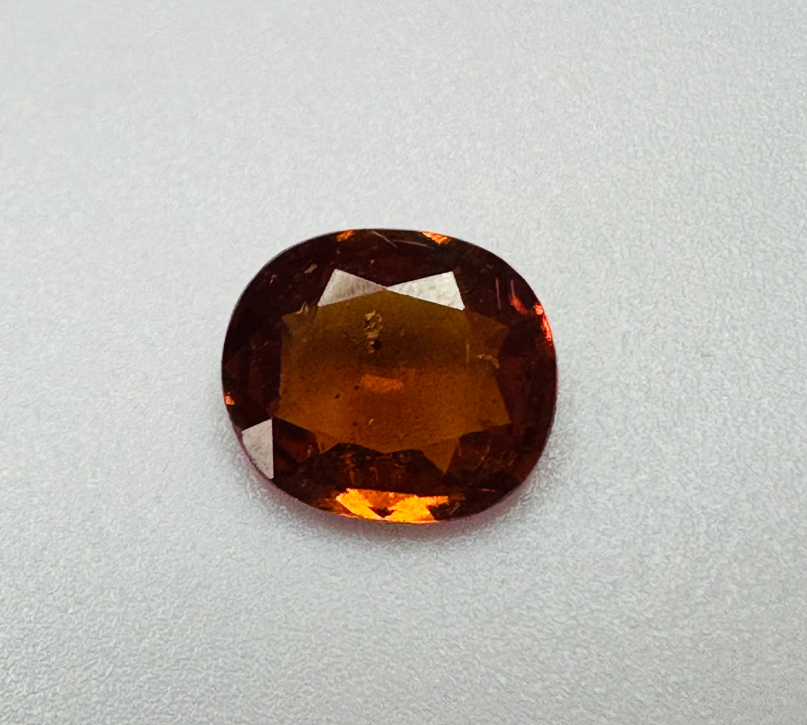 GARNET HESSONITE 8.6MM X 7.8MM 1.87CTS image 3