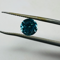 ZIRCON BLUE ROUND. 7.1MM  2.06CTS image 0