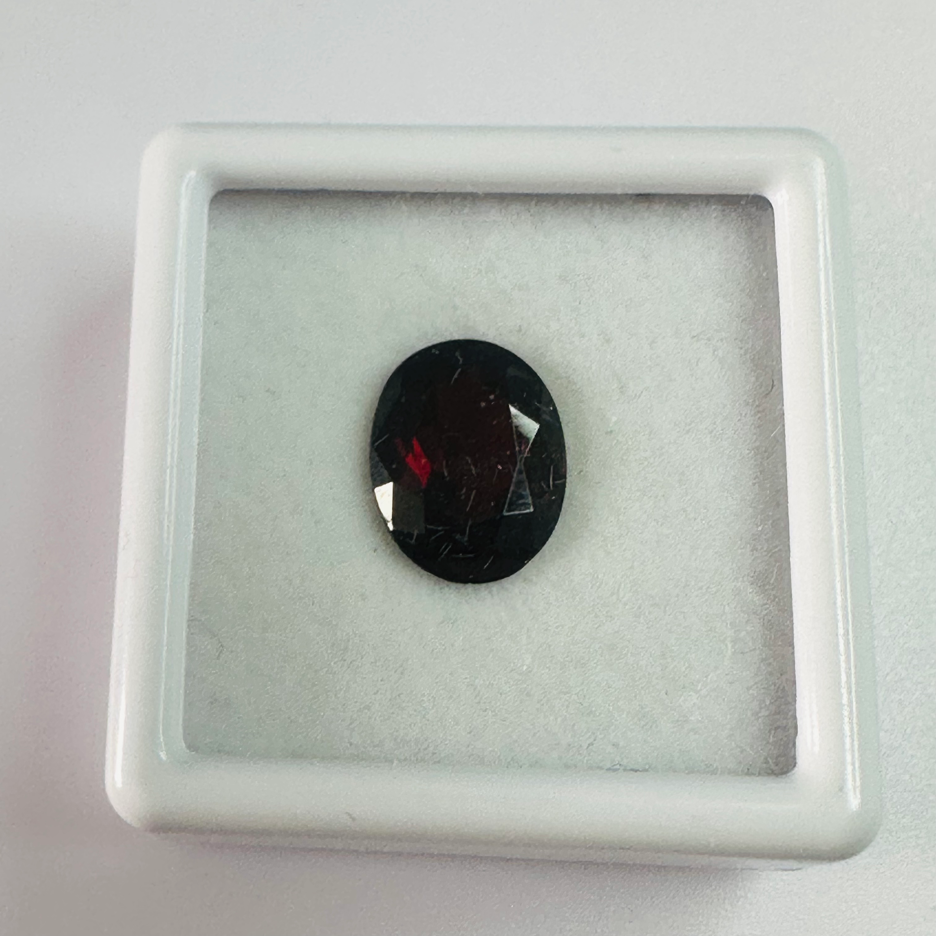 GARNET OVAL 10MMX8MM   2.75CTS image 7