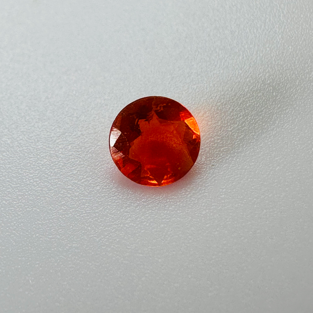 FIRE OPAL ROUND 5MM ROUND  0.27CTS image 0