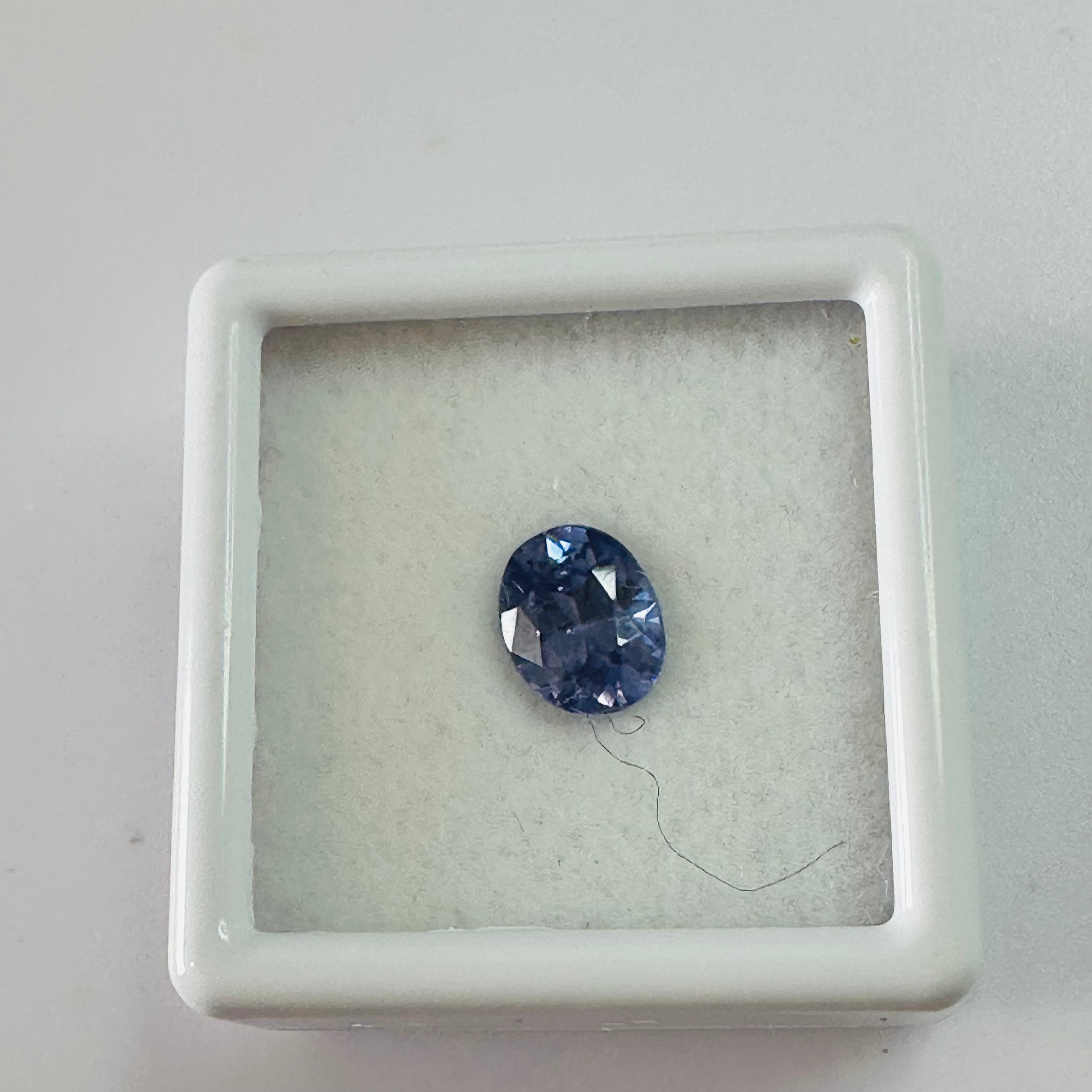 TANZANITE OVAL 7.4MMX6MM  1.73CTS image 2