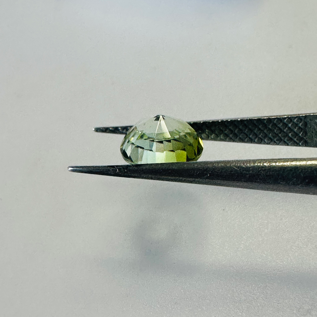 TOURMALINE  GREEN 6.7MM ROUND 1.16CTS image 3