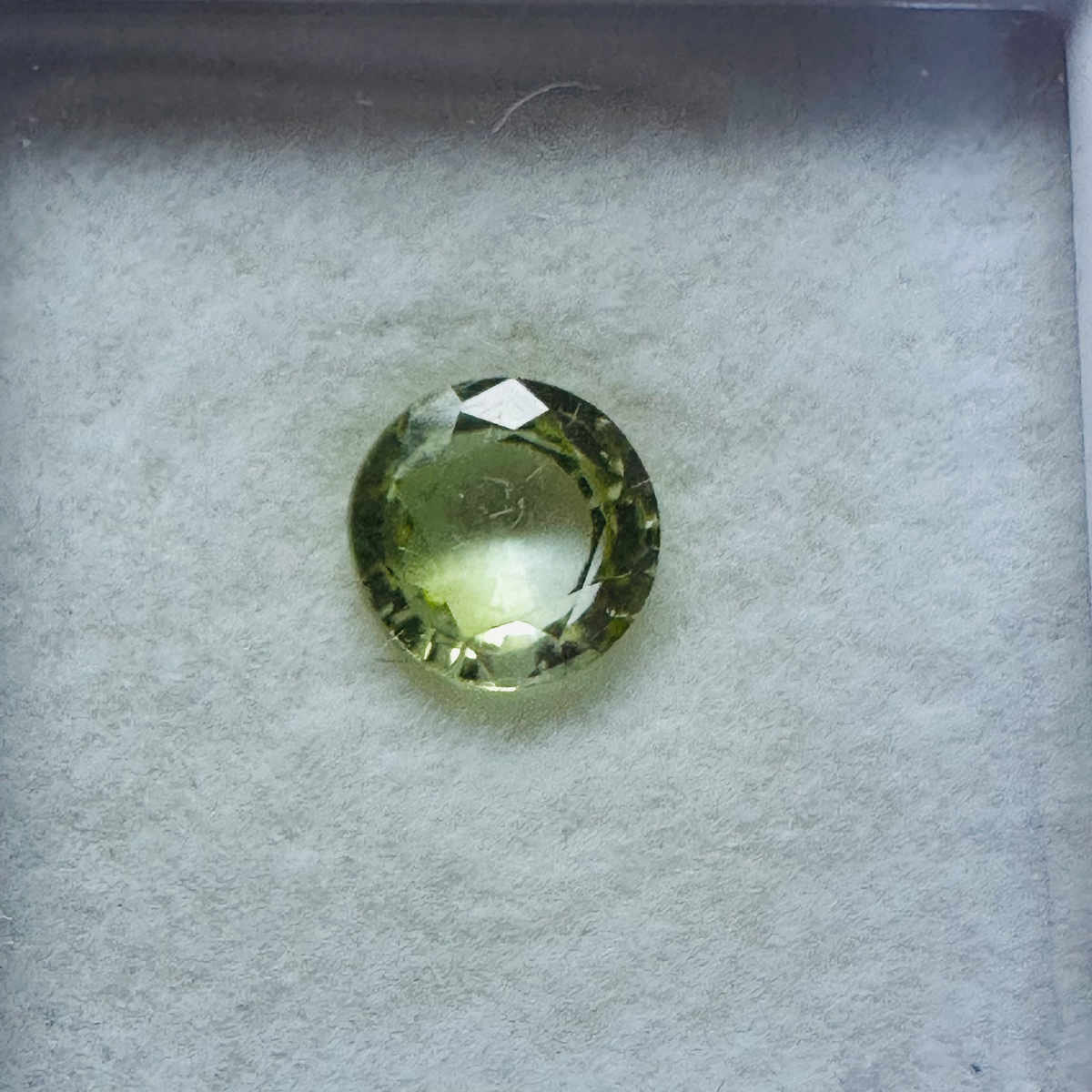 TOURMALINE  GREEN 6.7MM ROUND 1.16CTS image 6