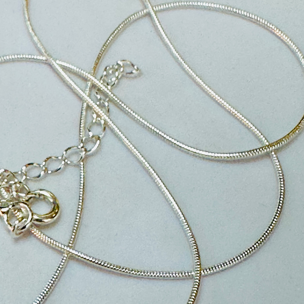 Sterling silver Amber necklace 18inch image 3