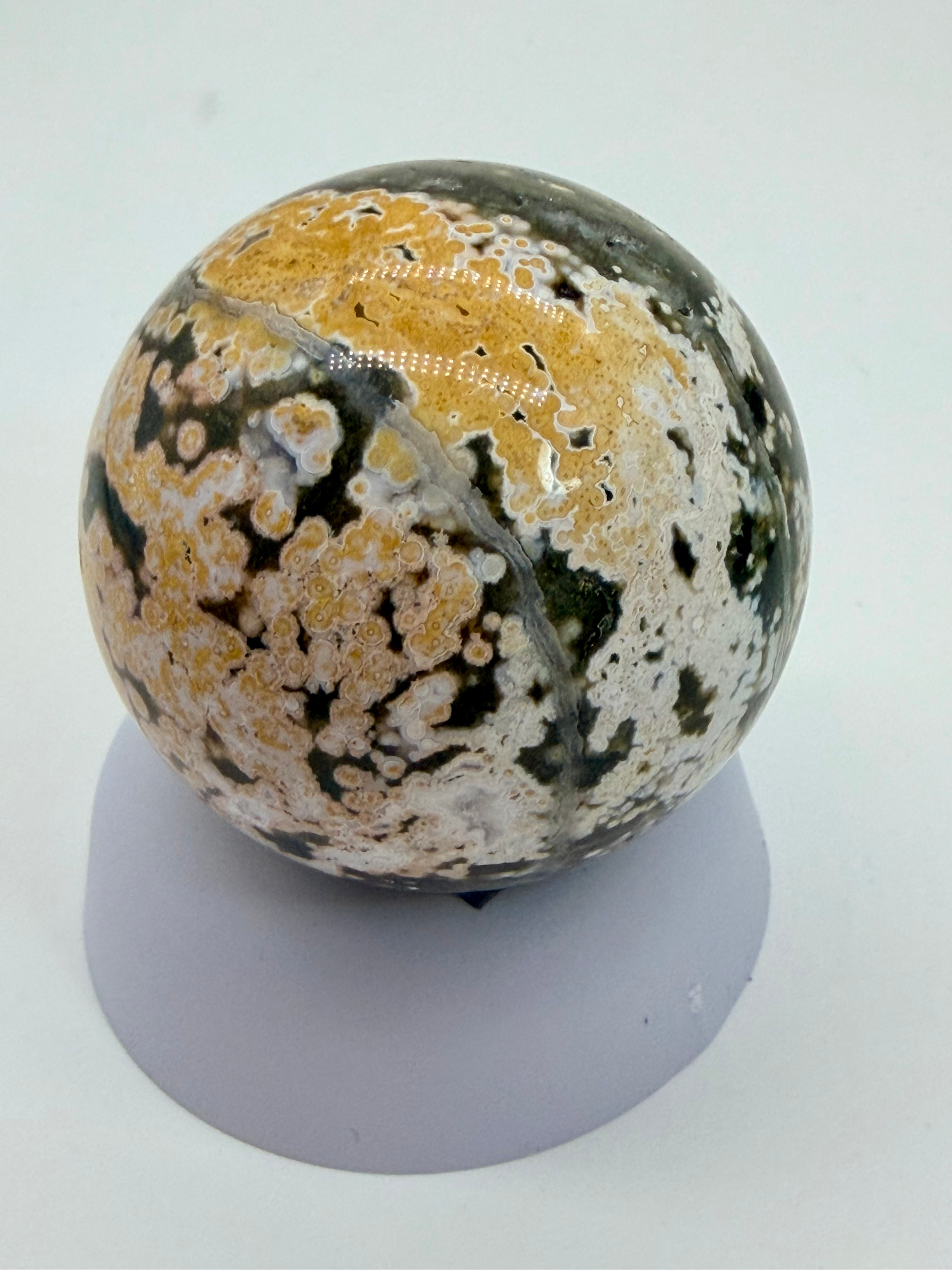 Ocean Jasper Sphere 5cm Natural Stone image 5
