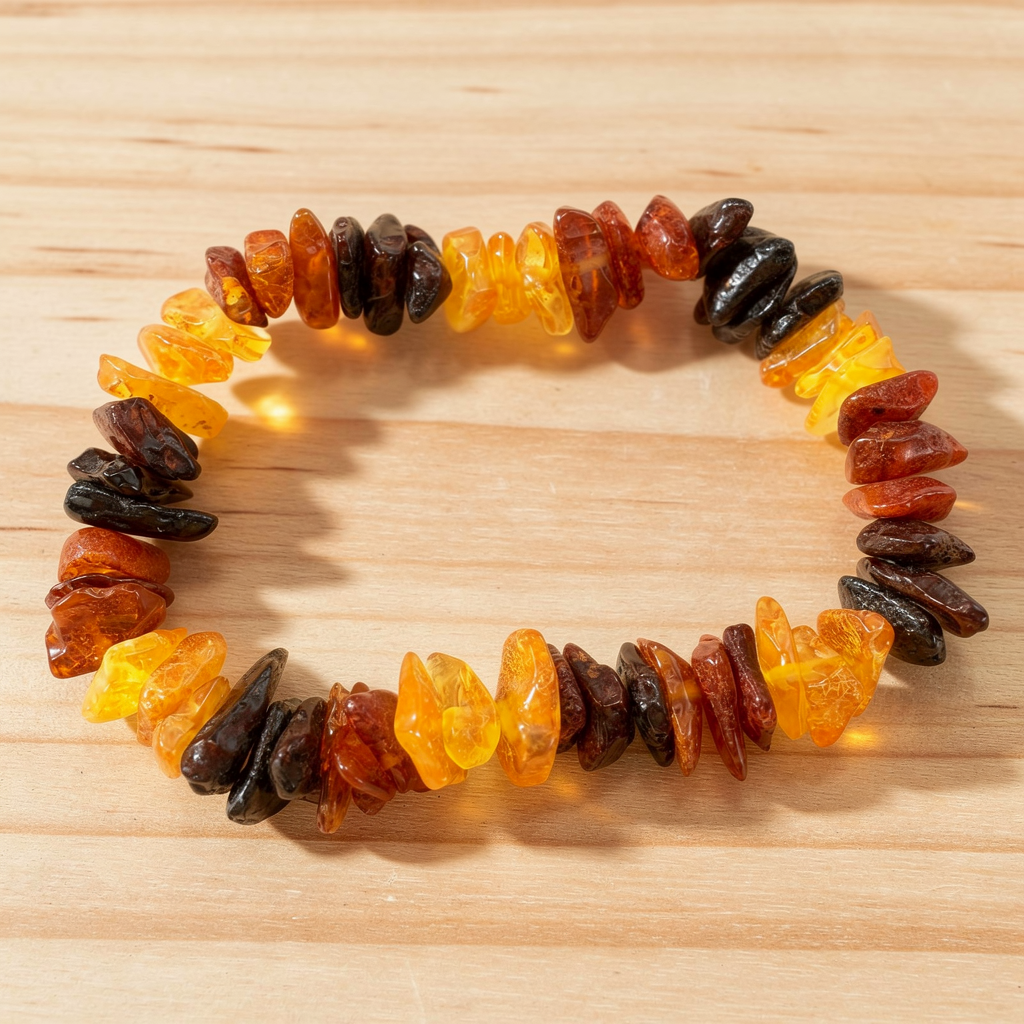 New Amber stretchy bracelet  image 0