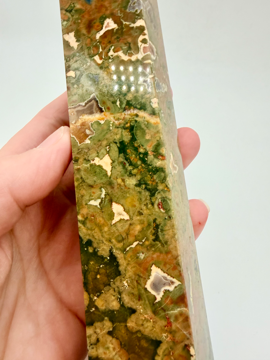 Rainforest Jasper Tower 24.5 cm high image 5