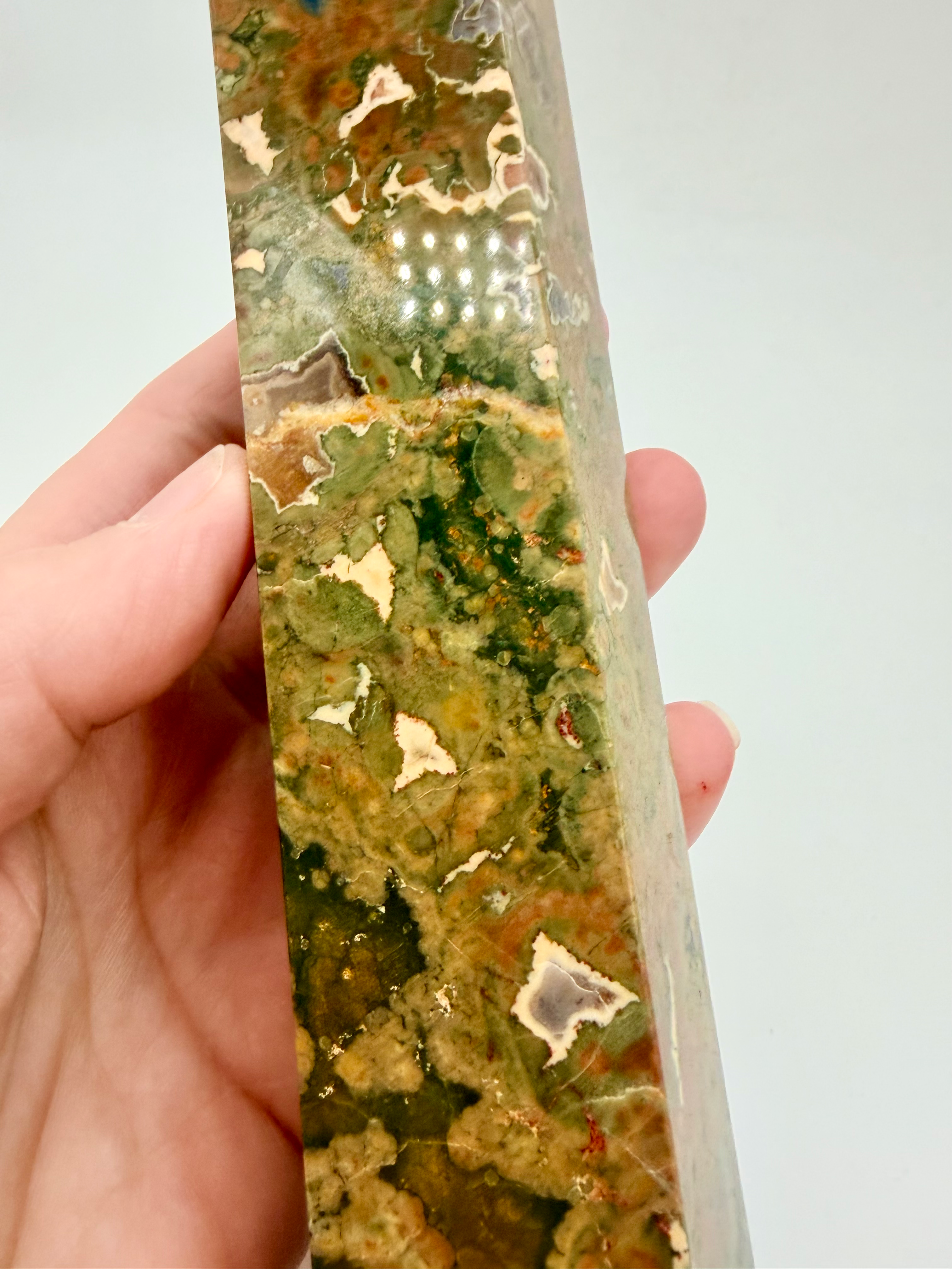 Rainforest Jasper Tower 24.5 cm high image 5