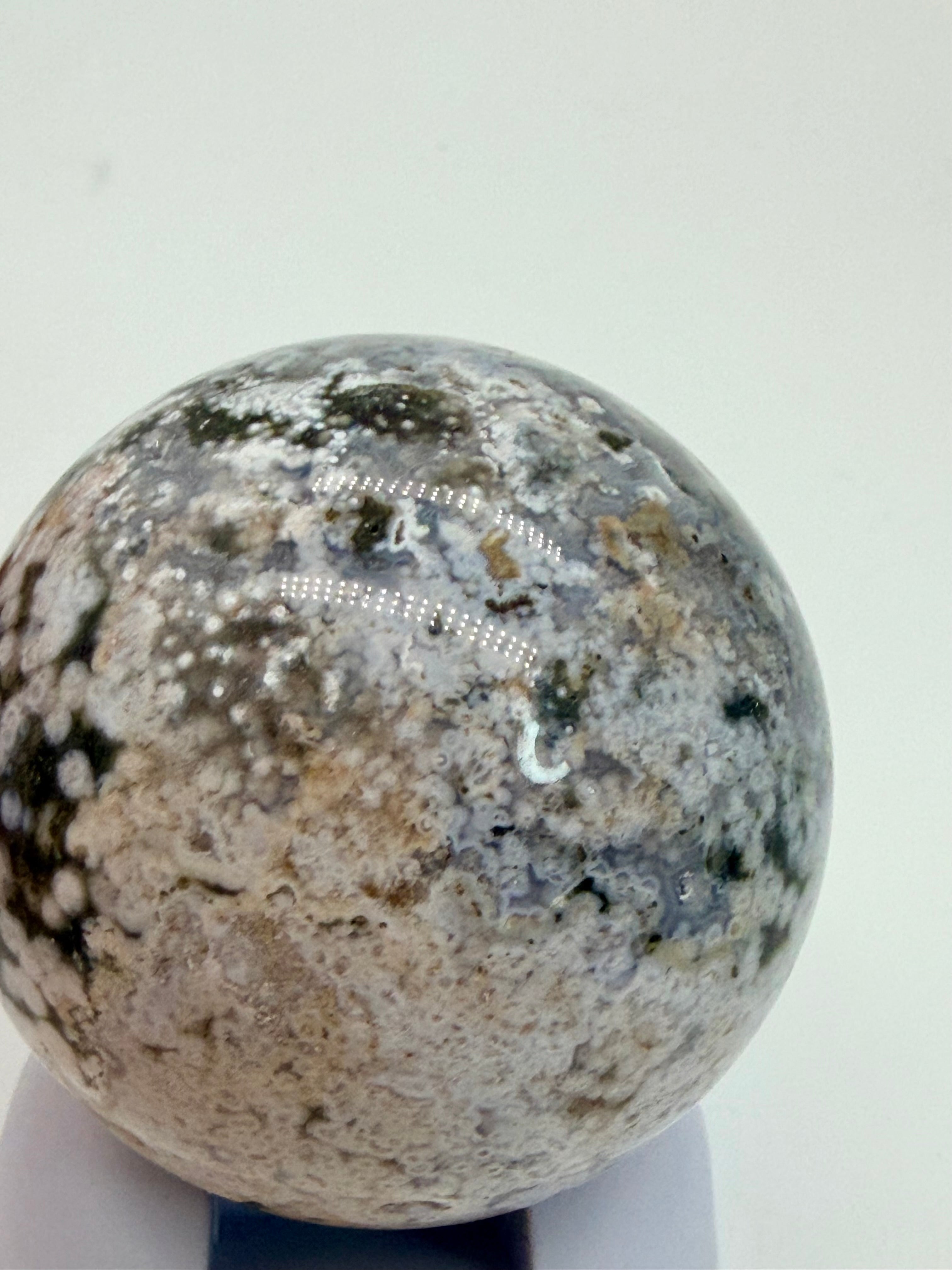 Ocean Jasper Sphere 6cm natural stone image 3