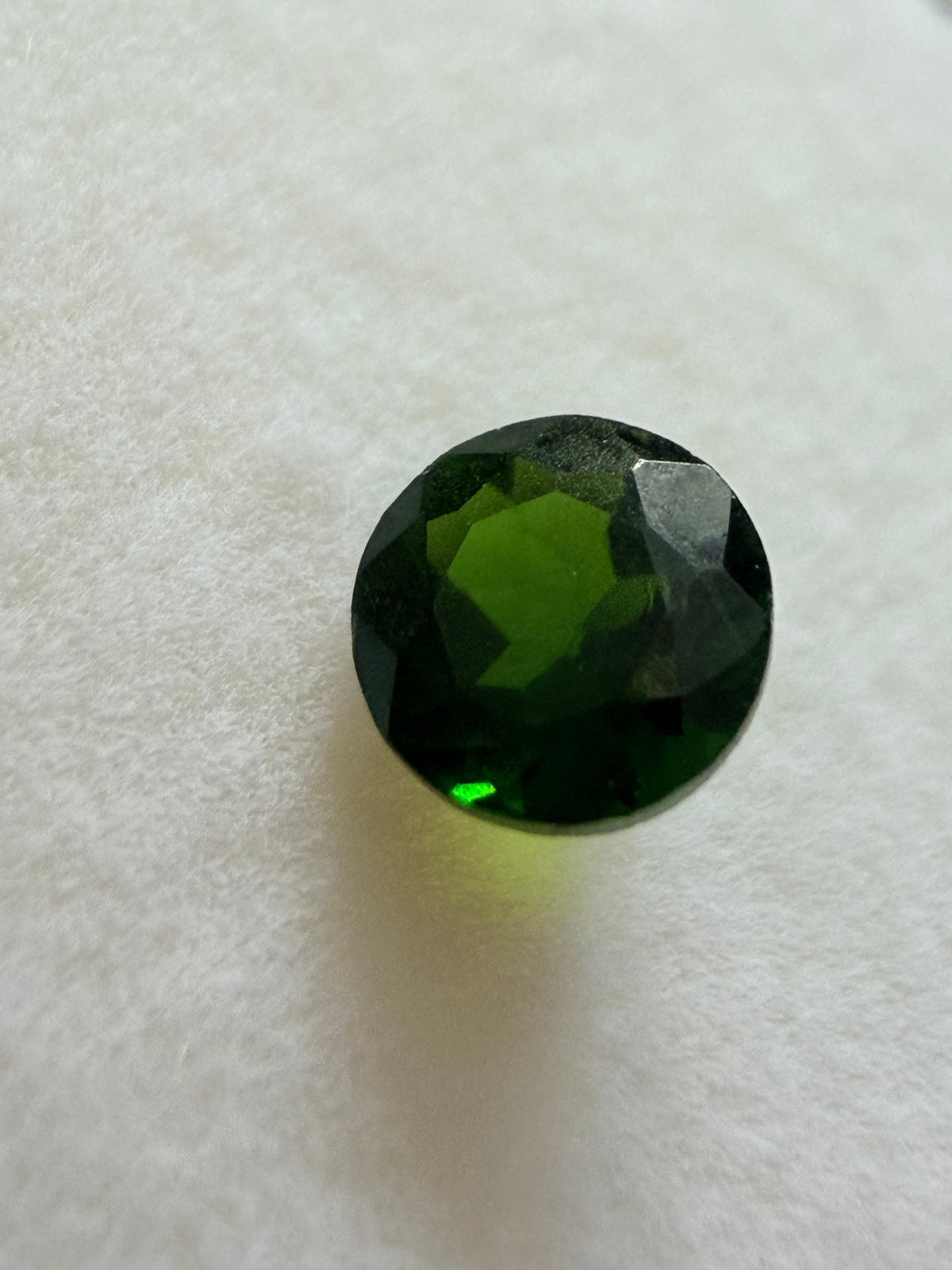 Tourmaline Chrome Round 4.5mm 0.42ct