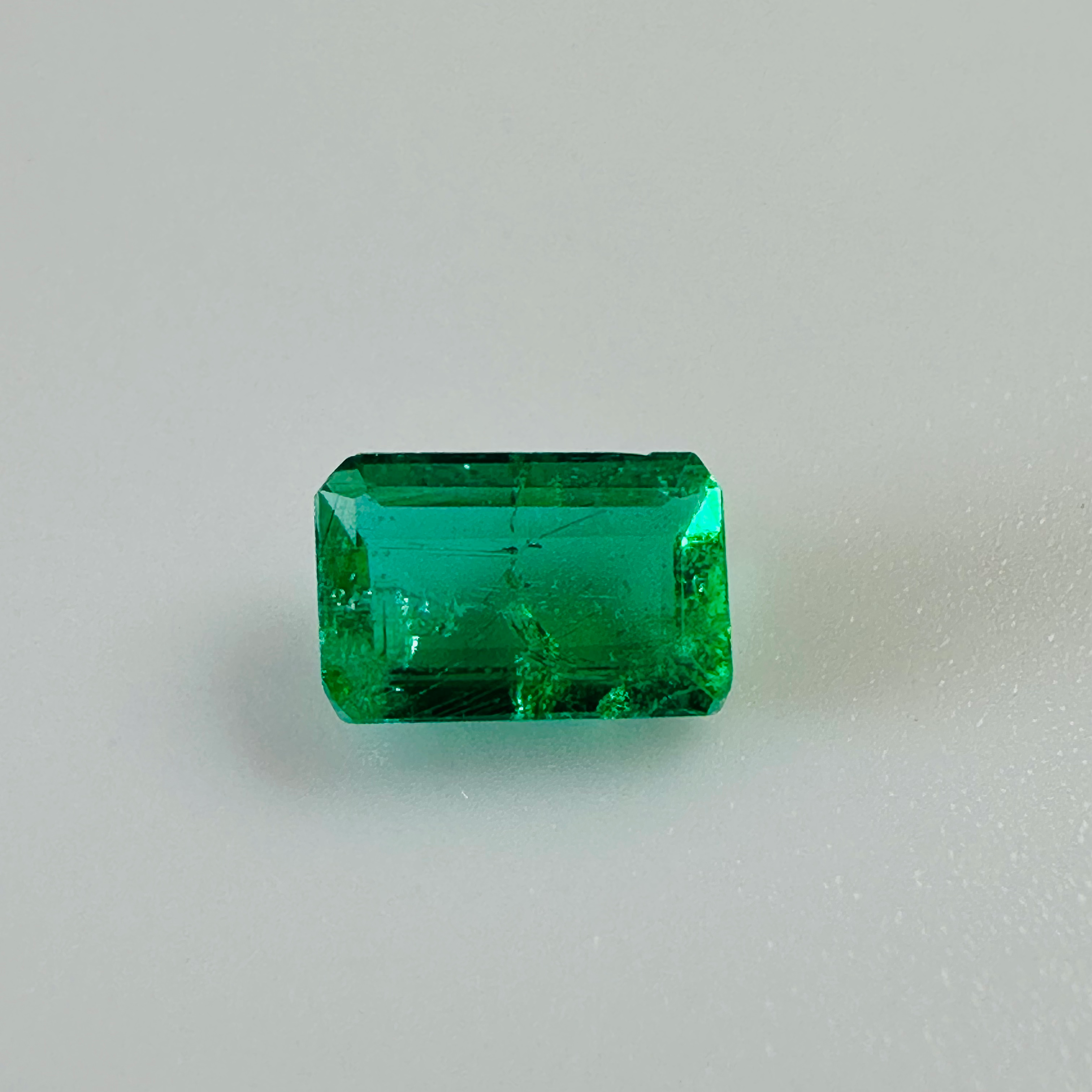 EMERALD OCTAGON 6MM X  4MM  0.54CTS image 1