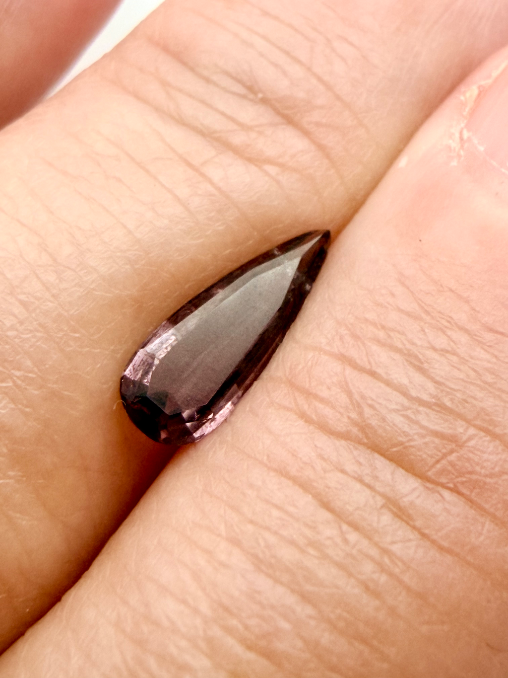Ken Harrington Cut Blush Tourmaline 12mmx4.5mm 1.05cts image 4
