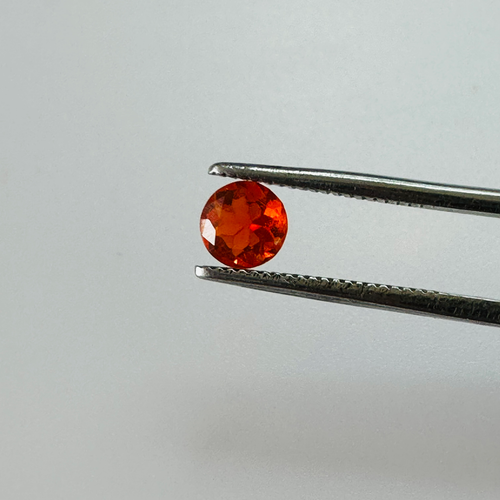FIRE OPAL ROUND 4.9MM ROUND  0.26CTS image 0
