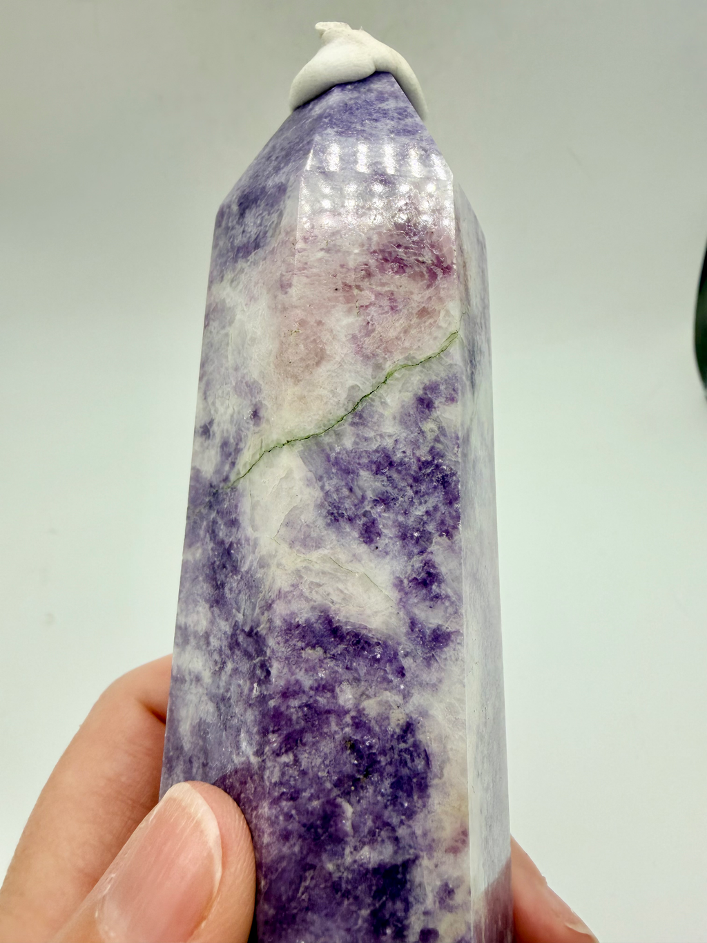 Lepidolite tower Large 21 cm 515g image 6