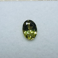 TOURMALINE LIME GREEN OVAL 7.2MMX5.2MM  1.29CTS image 0