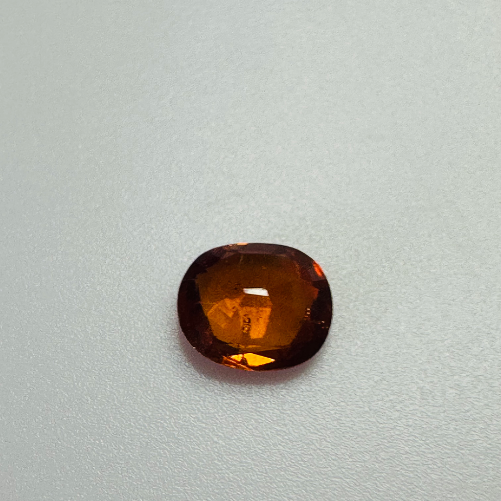 GARNET HESSONITE 8.6MM X 7.8MM 1.87CTS image 4