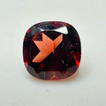 GARNET SQUARE.  6MMX6MM 1.13CTS image 0