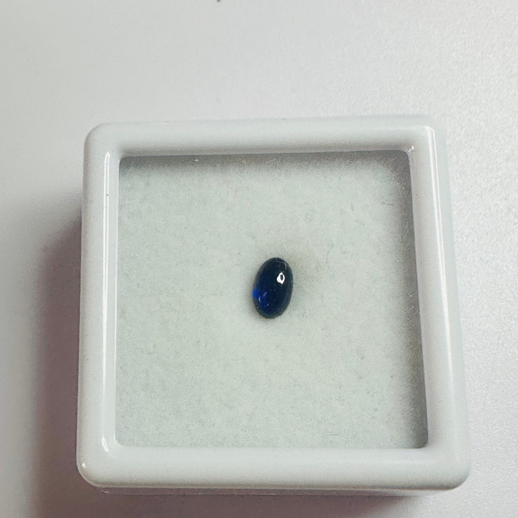 BLUE SAPPHIRE 5MMX3.1MM   0.42CTS image 0