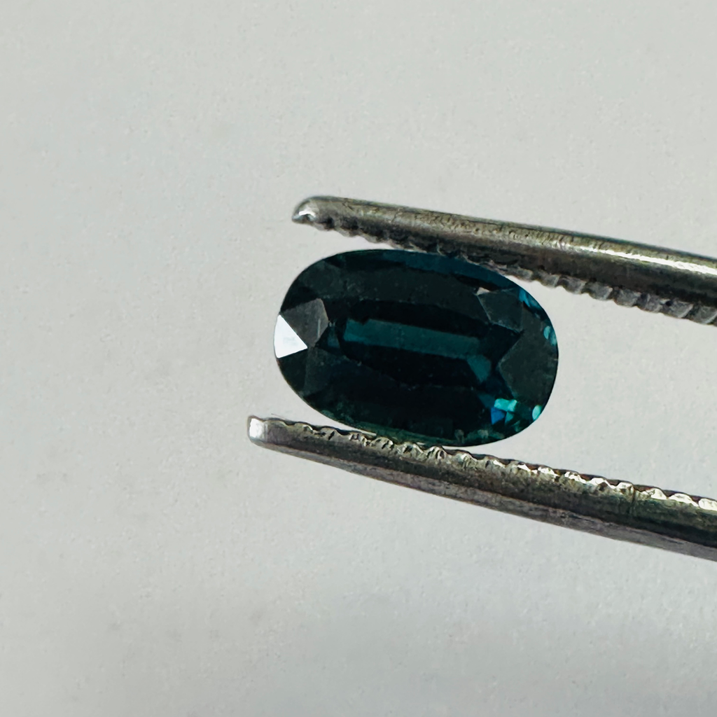 TOURMALINE BLUE  8MM X 6MM. 1.00CTS image 0