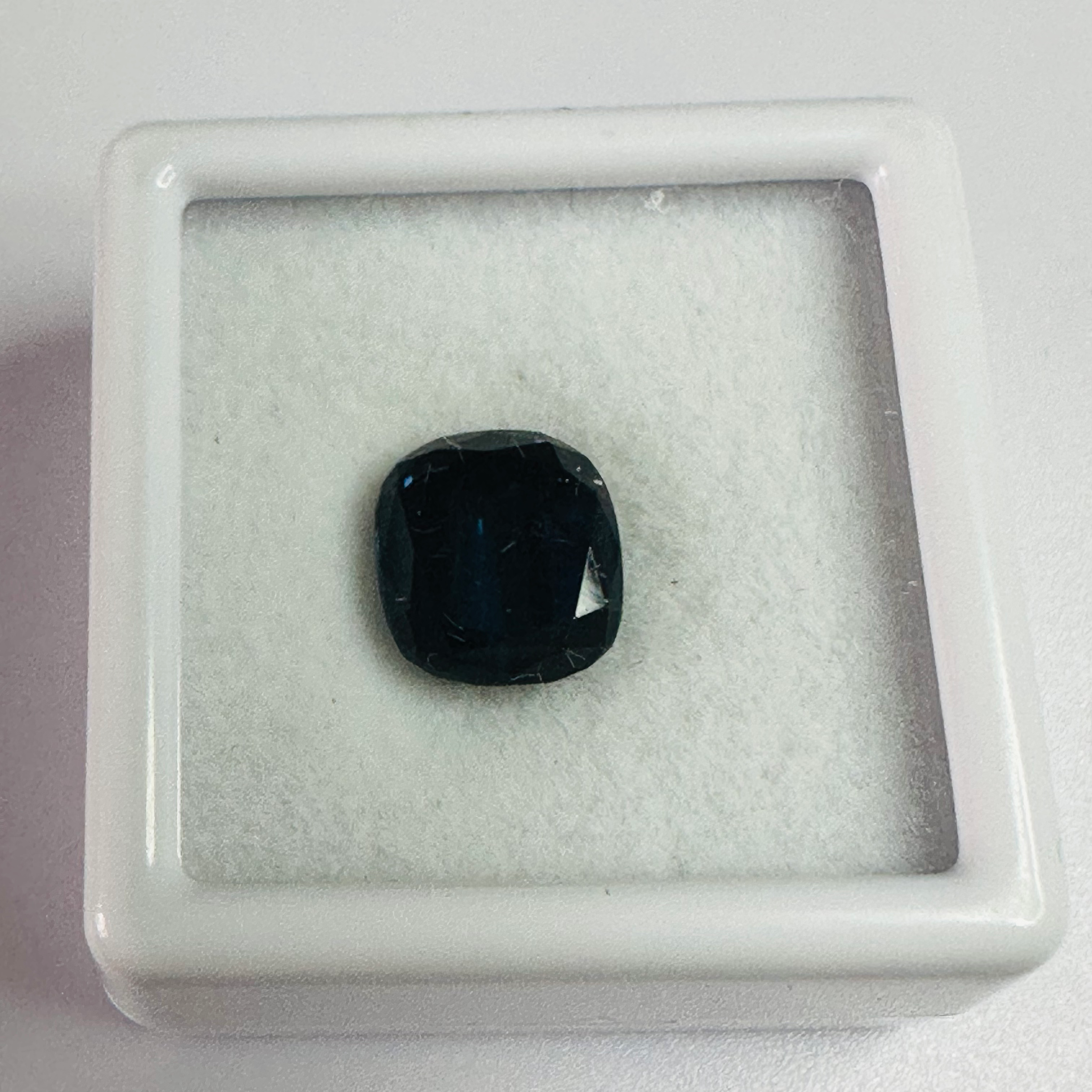 TOURMALINE BLUE 8.5MMX8.5MM  3.13CTS image 1