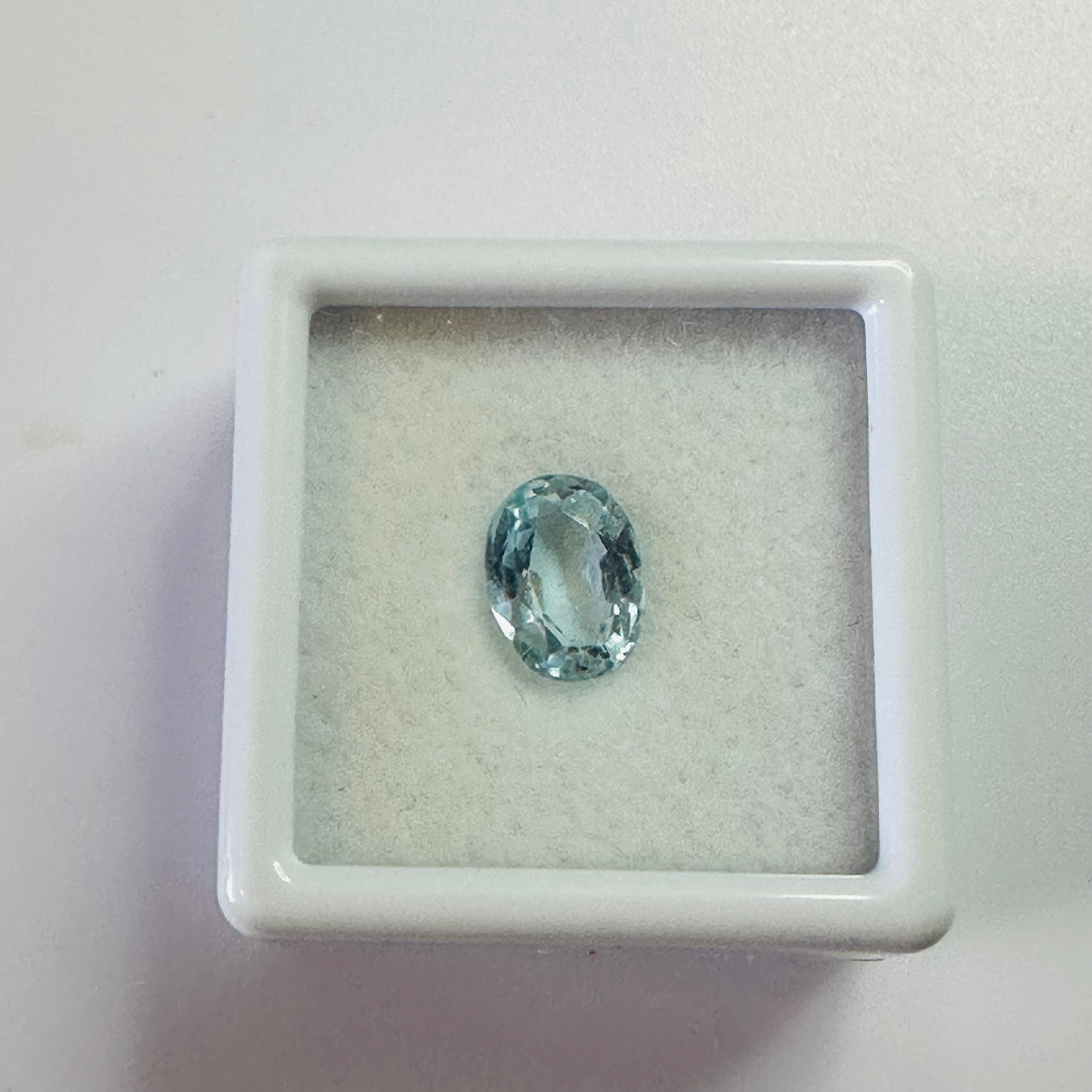 AQUAMARINE OVAL 9MMXMM 1.29CTS image 3