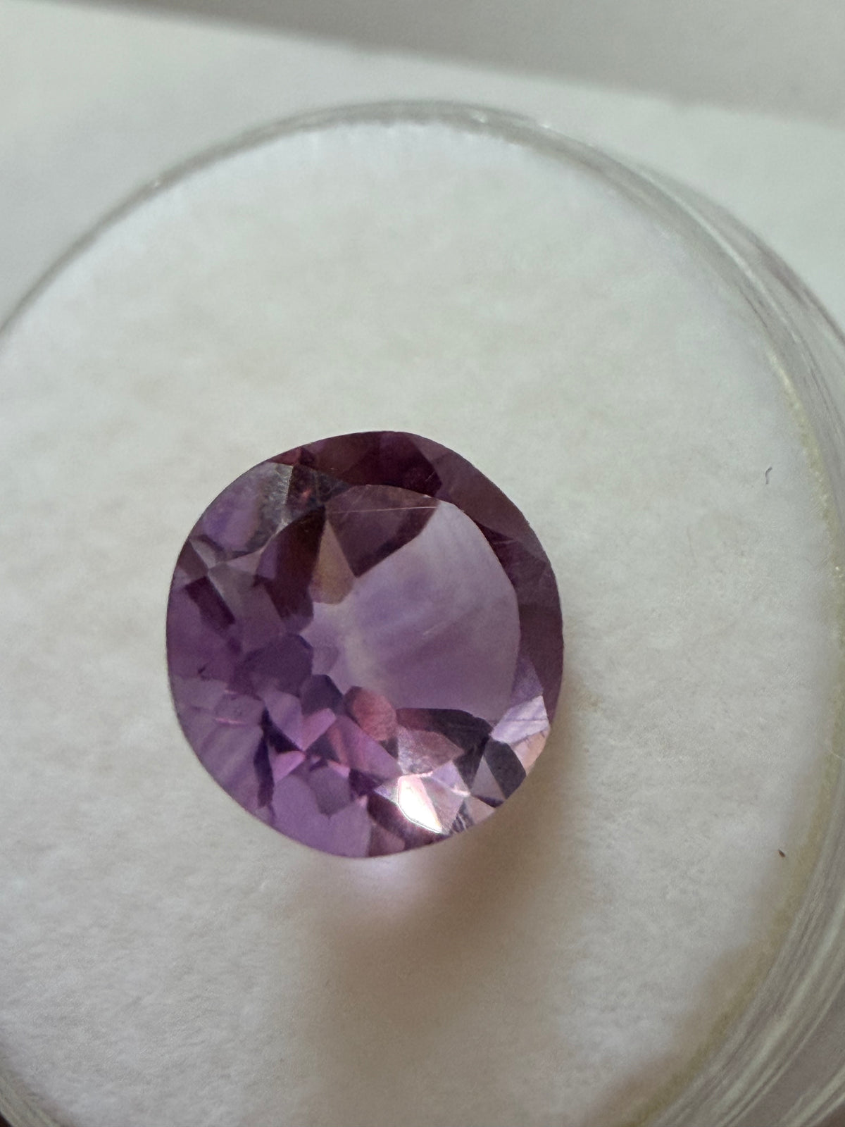 Amethyst Striped Round 8.5mm 2.38ct