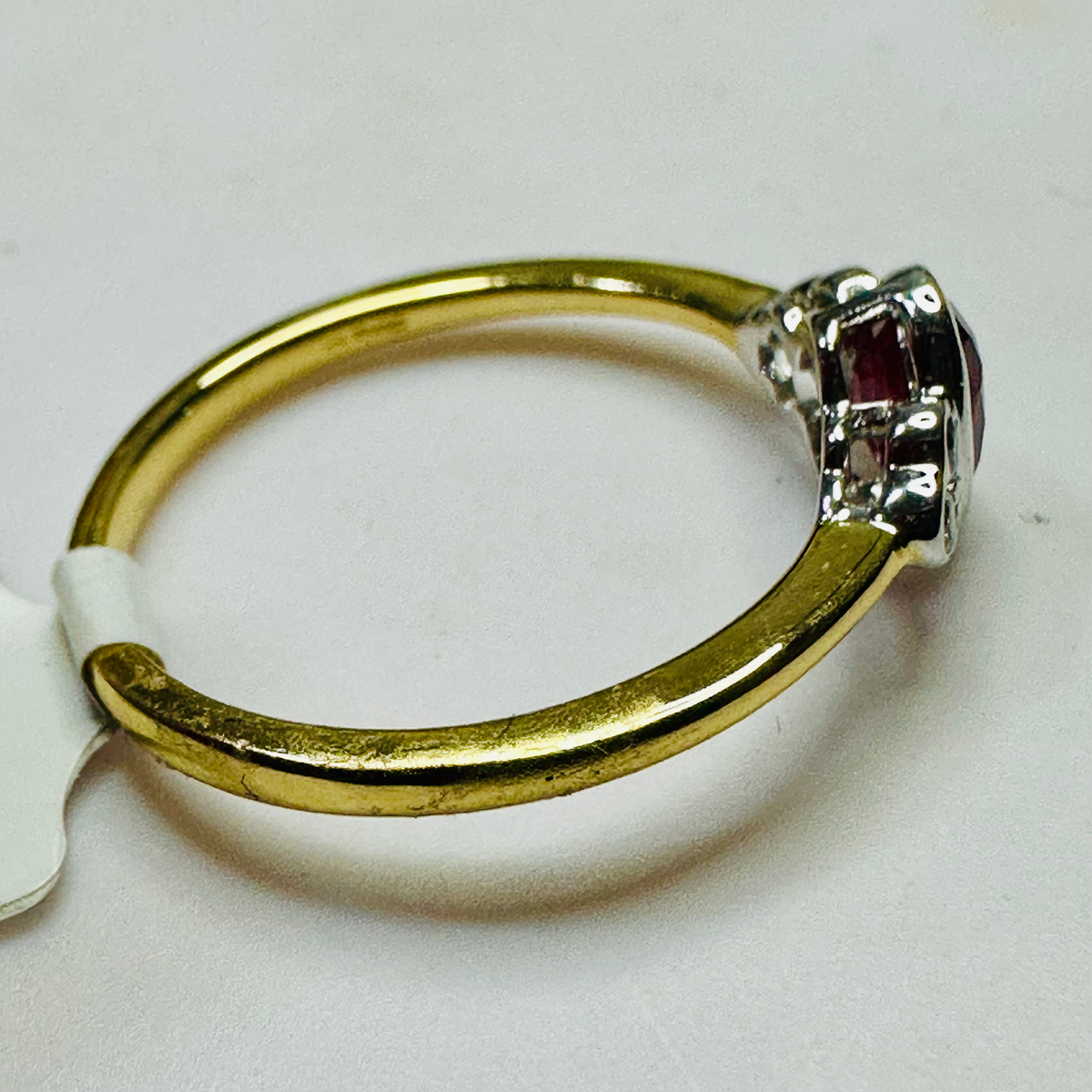 NEW 18ct Ruby and Diamond Ring Size N image 7