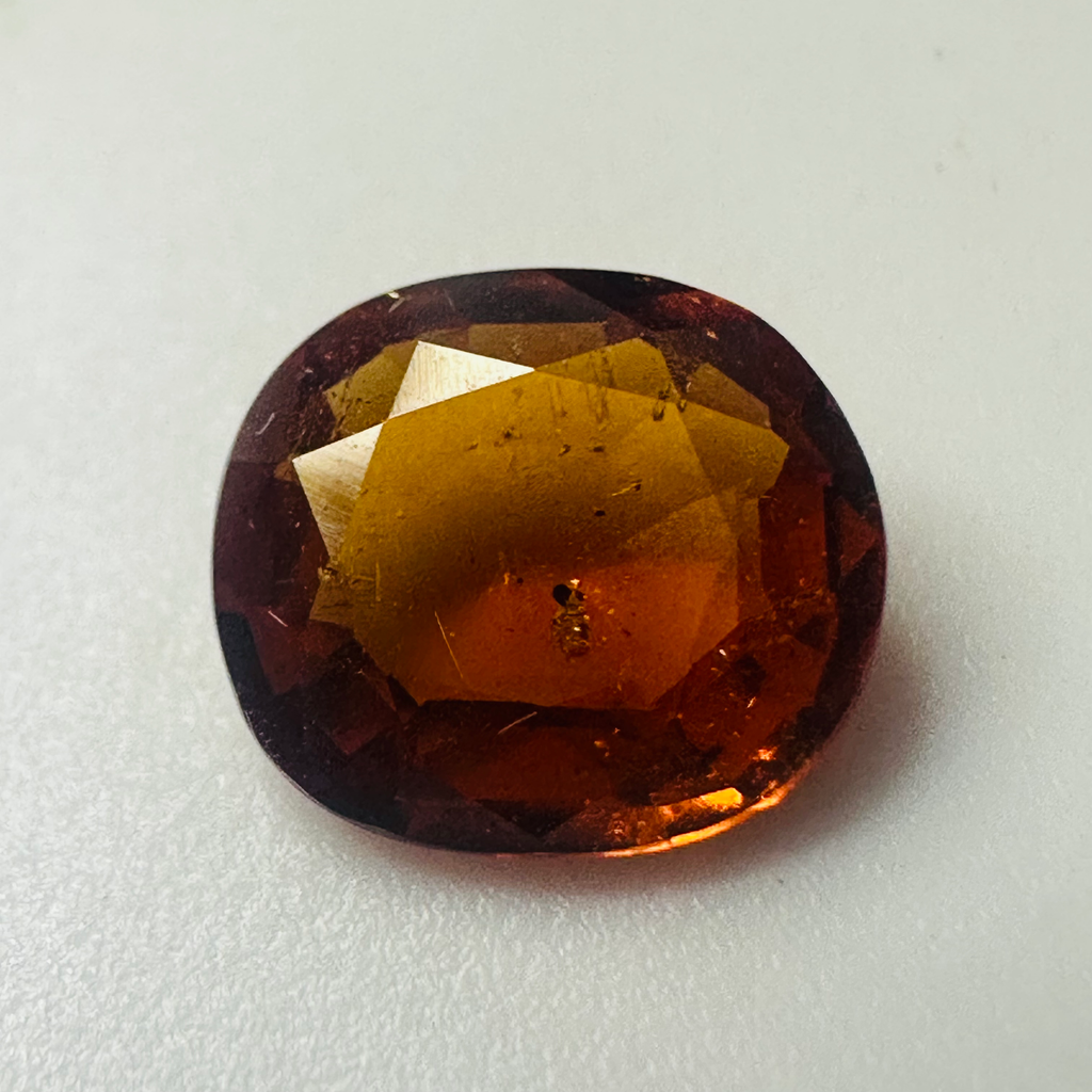 GARNET HESSONITE 8.6MM X 7.8MM 1.87CTS image 9