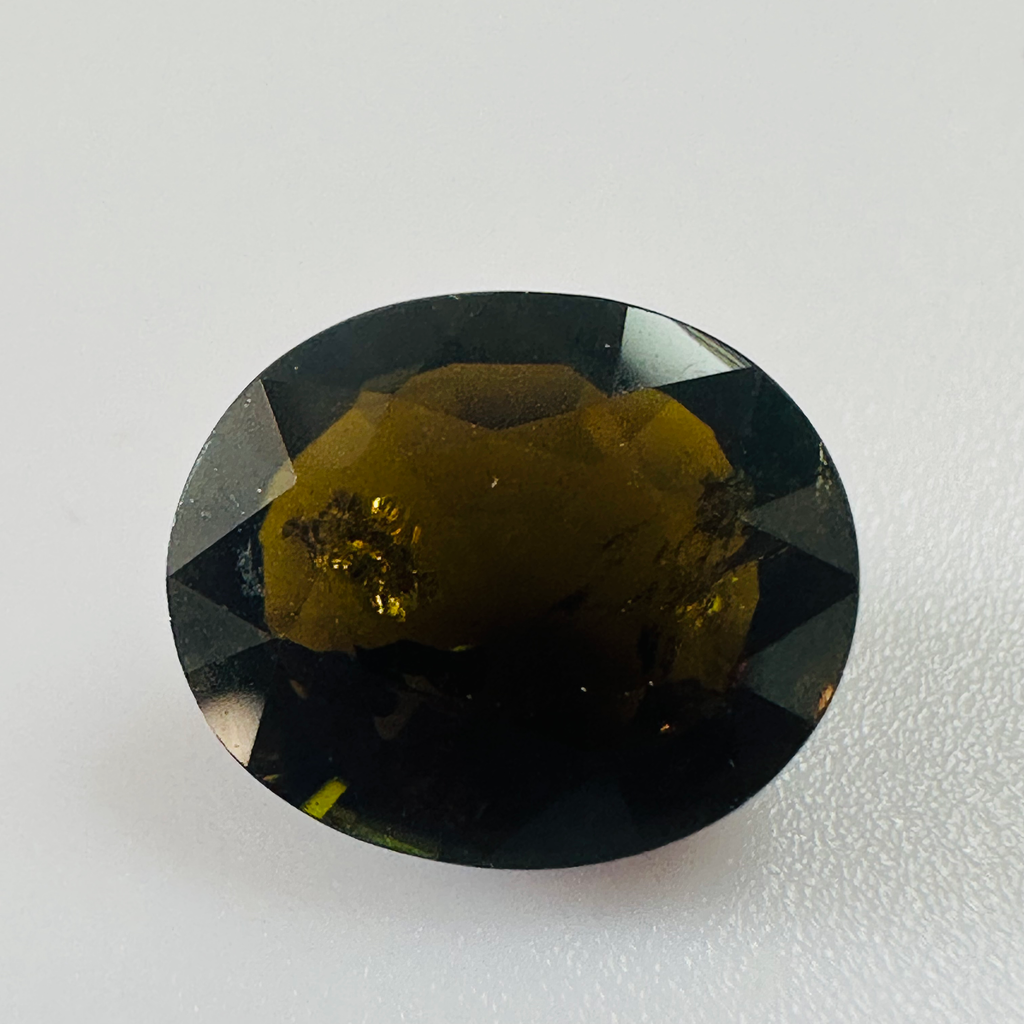 TOURMALINE COLOUR CHANGE OVAL 9MM.X 7.5MM   2.09CTS image 0