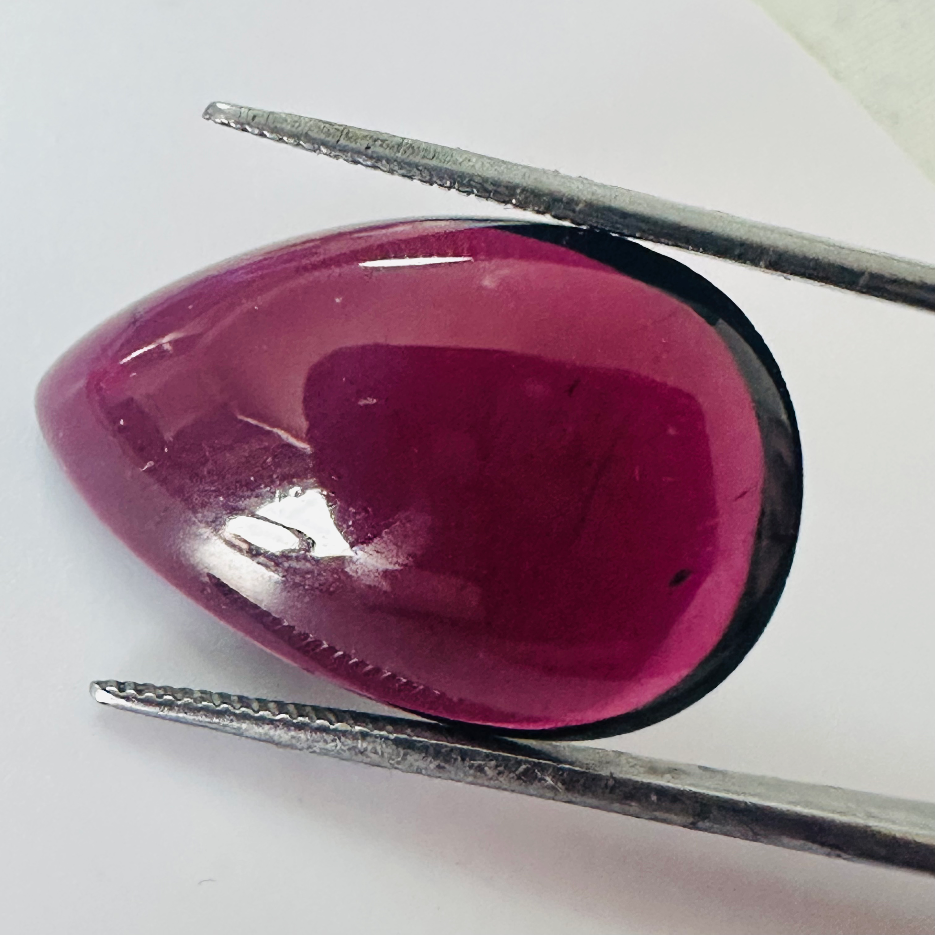 GARNET DROP CAB  27.5MMX17.5MM 23.31CTS PURPLE image 3
