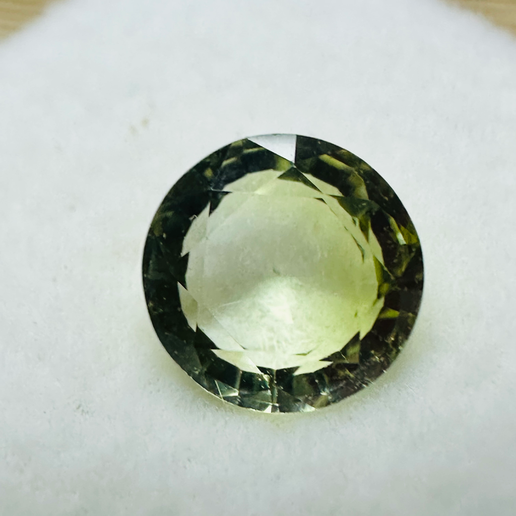 TOURMALINE  GREEN 6.7MM ROUND 1.16CTS image 0
