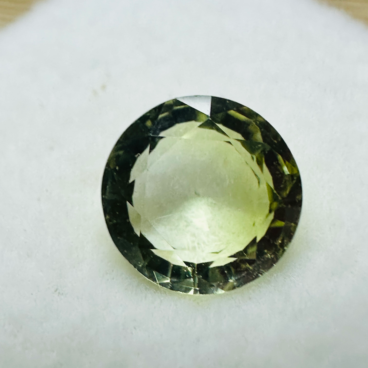 TOURMALINE  GREEN 6.7MM ROUND 1.16CTS image 0