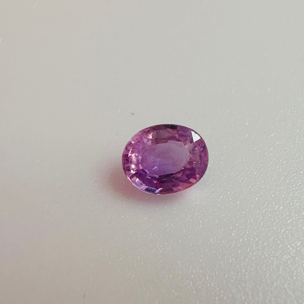 PINK SAPPHIRE OVAL 4.4MM X 3.6MM 0.29 CTS image 2