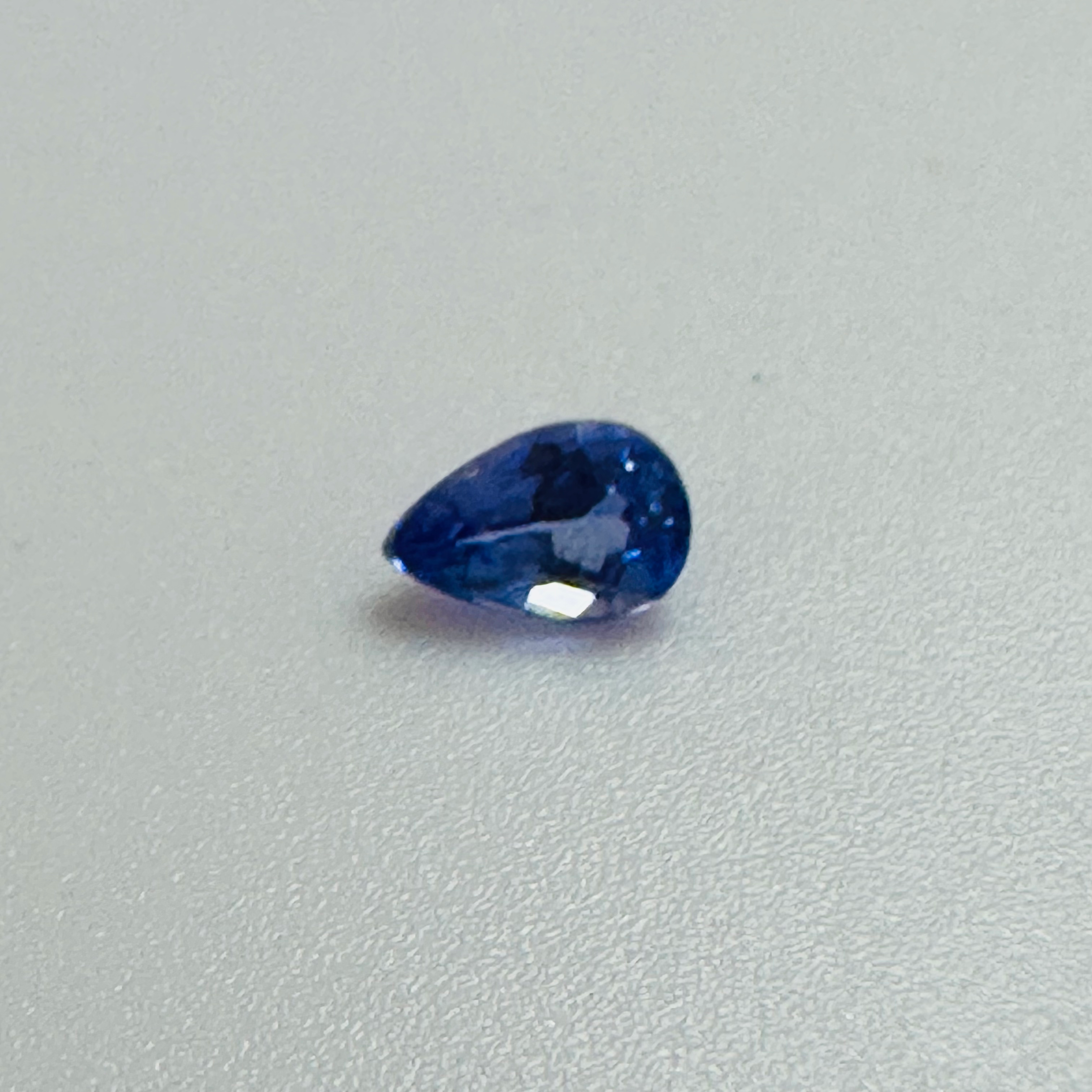 TANZANITE DROP 6MMX4MM  0.40CTS image 0