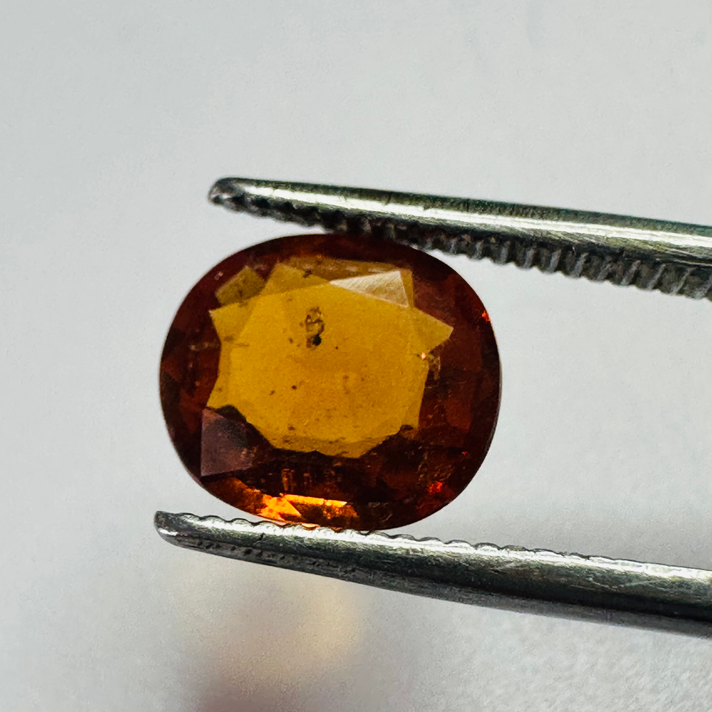 GARNET HESSONITE 8.6MM X 7.8MM 1.87CTS image 6