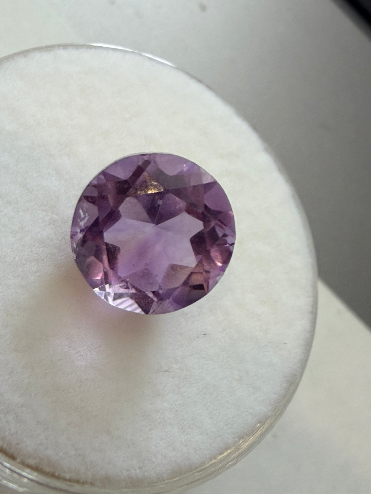 Amethyst Striped Round 8.8mm 2.57ct