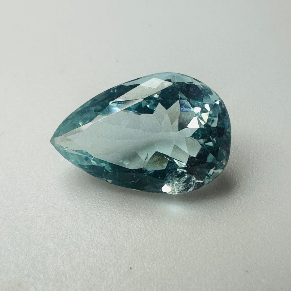 AQUAMARINE DROP 10.7MMX7.2MM 1.98CTS image 0