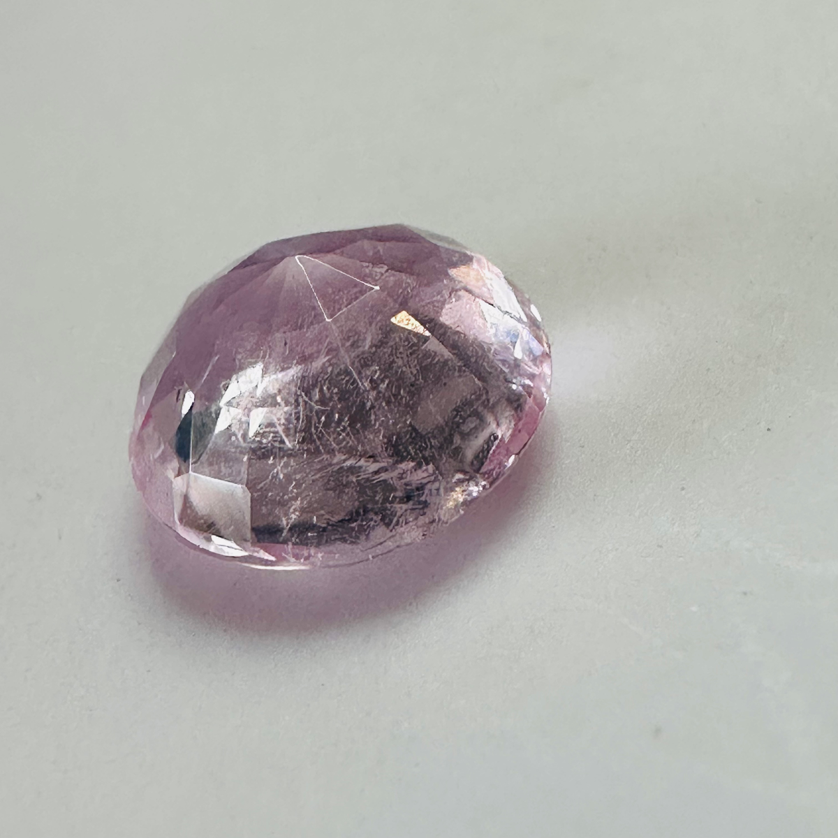 Tourmaline pink round 9.5 mm  3.16cts image 1